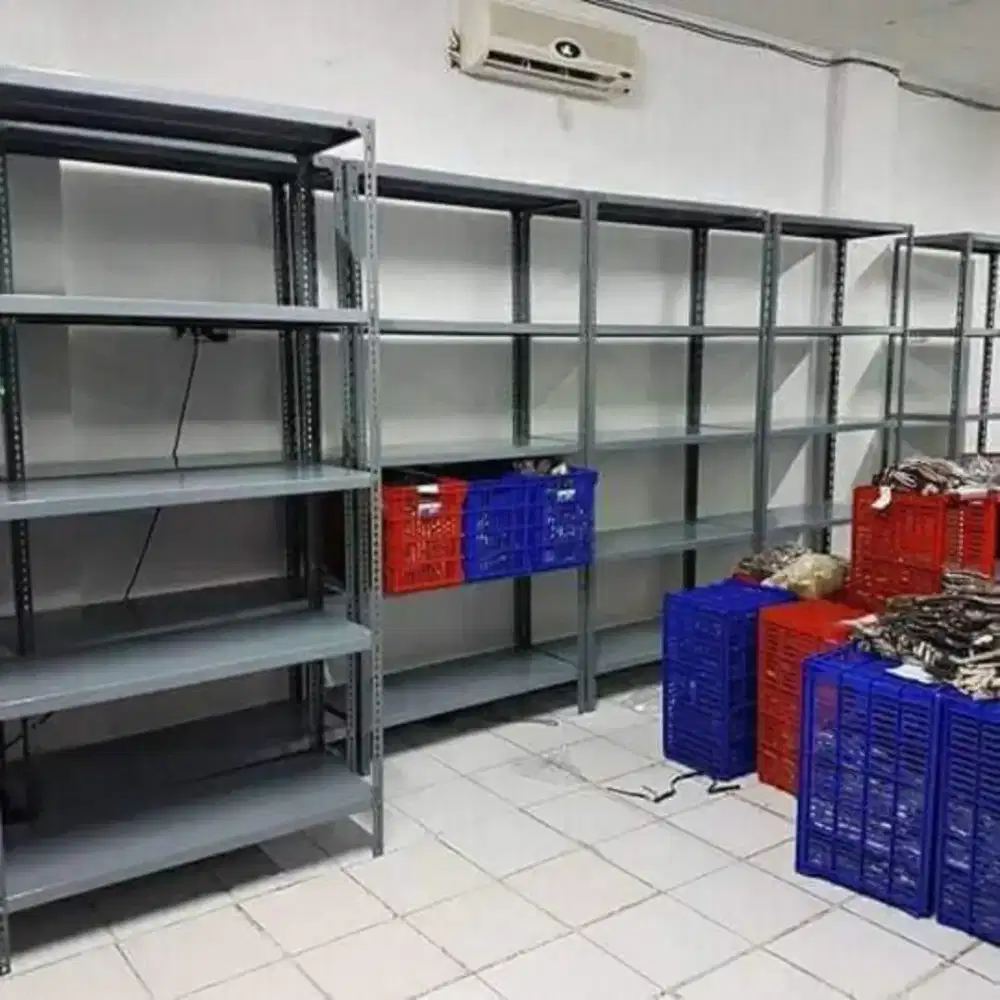 Rak besi rak gudang rak serbaguna