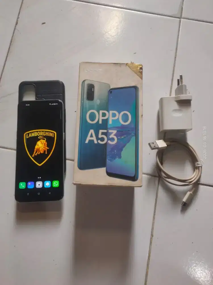 Oppo A53 lengkap 4/128