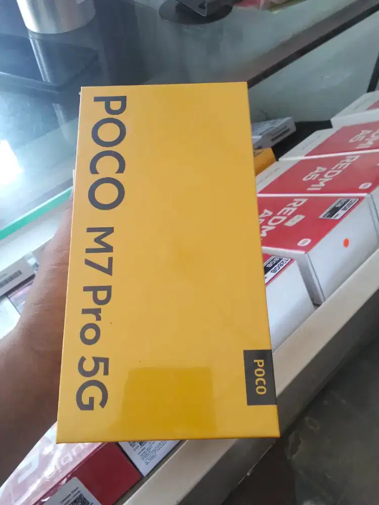 New Poco m7 pro 5G 8/256 garansi resmi 1thn