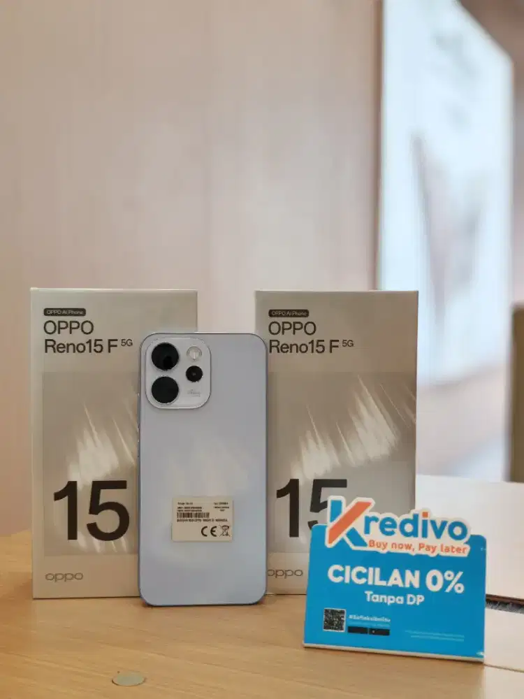 OPPO RENO 15F 8/128 CICILAN TANPA DP