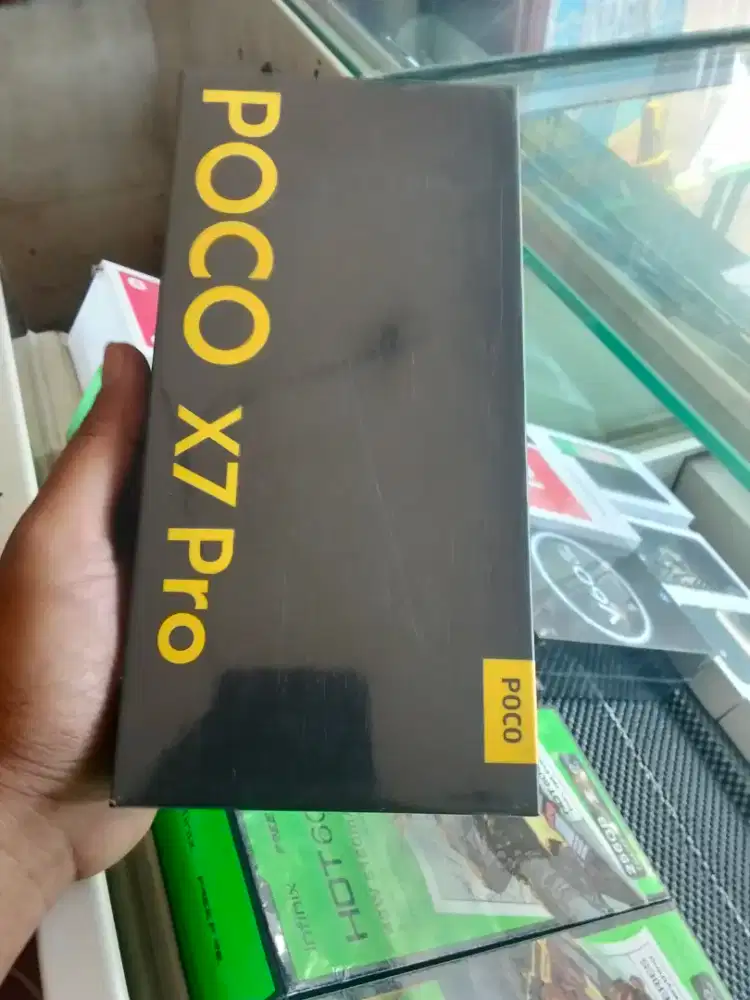 New Poco x7 pro 12/512 garansi resmi 1thn