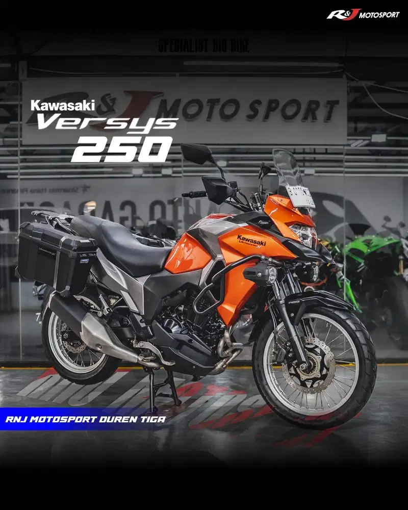 Kawasaki Versys 250 Warna Orange Km 19.000an Full Paper ‎ ‎
