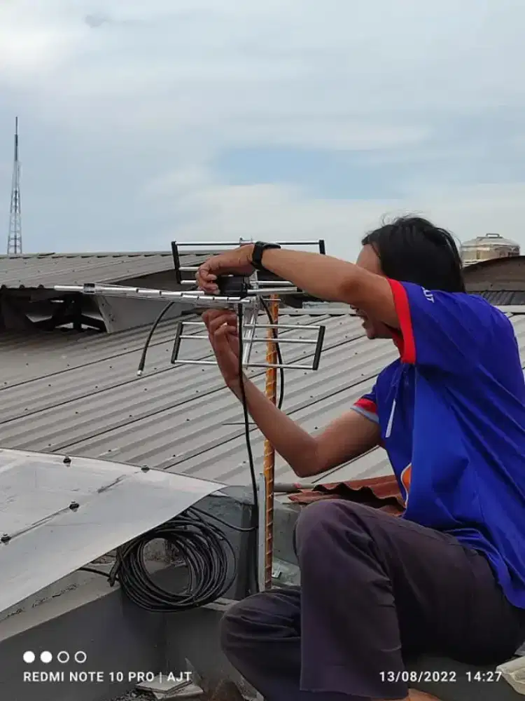 Antena Digital Uhf siaran televisi bening