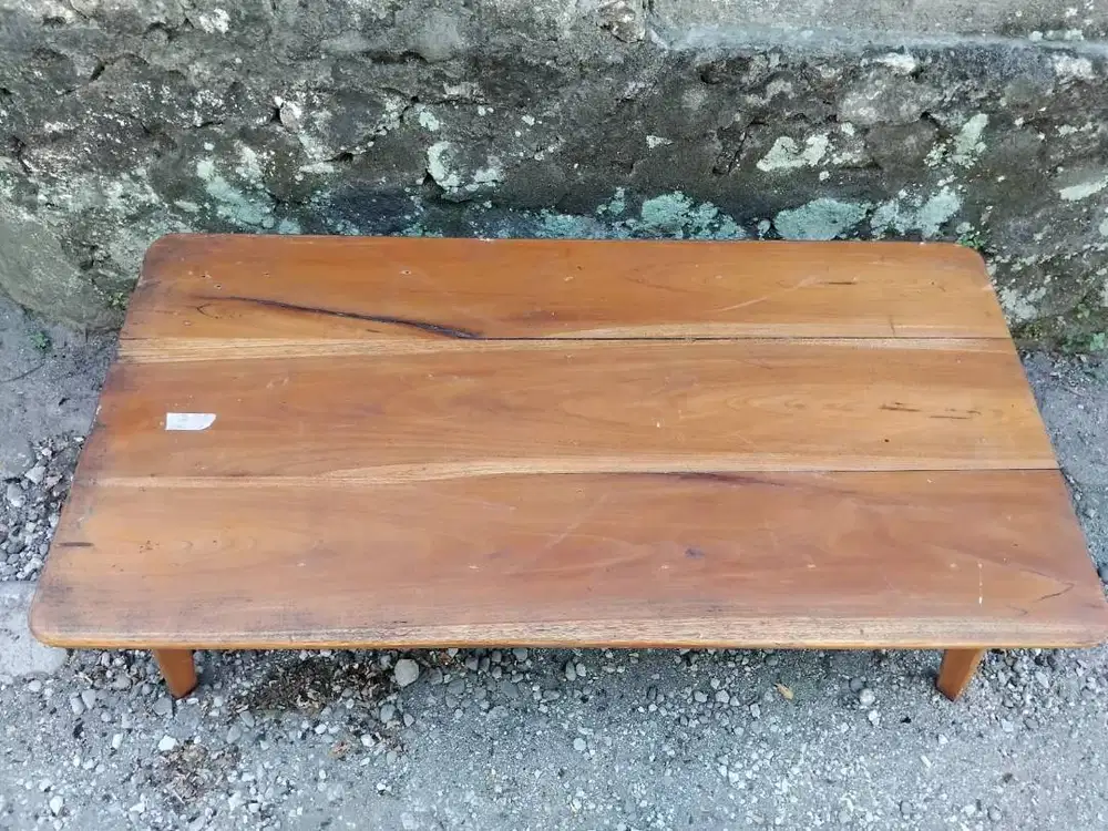 meja lesehan jati ex resto 160x60x35