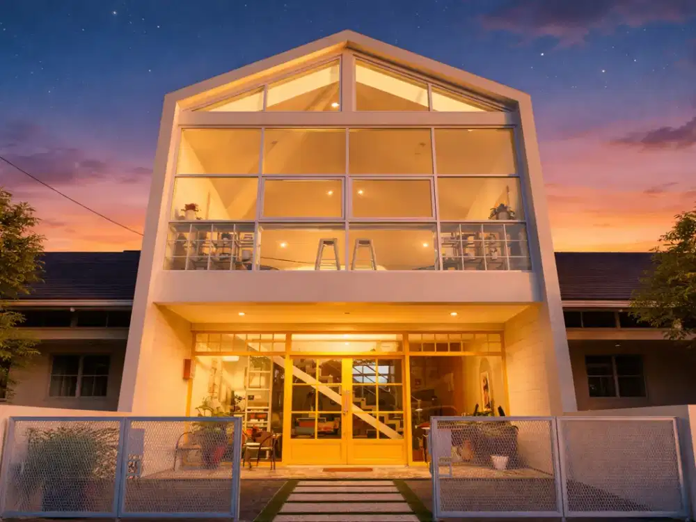 Rumah 3 Lantai + Studio Foto Aktif Cisaranten Kulon Bandung | Full Furnished, Rooftop, Income 10–20 Juta/Bulan