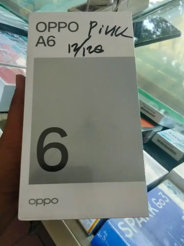 New Oppo a6 6/128  garansi resmi 1th