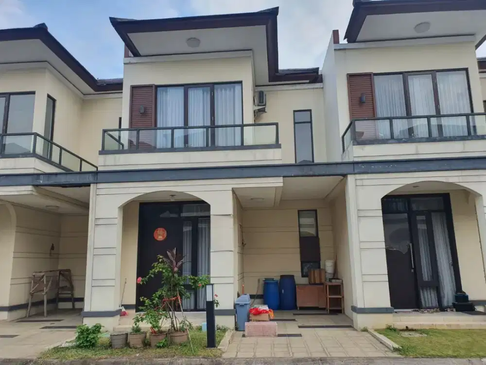 Disewa Rumah Allura Lavon 1 Semi Furnish Belakang Sudah Ada Canopy