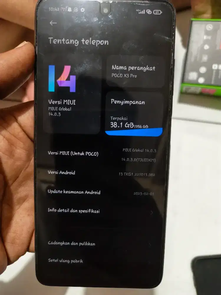 Poco X3 PRO RAM (8+4) 12/256GB