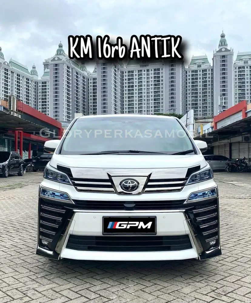 Toyota Vellfire 2.5 G ATPM 2021/ 2022 KM 16rb ANTIK Toyota Alphard