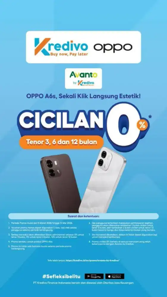 Cash kredit hp murah