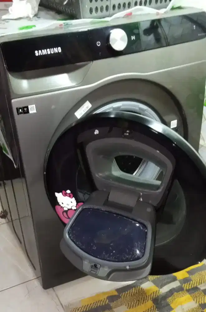 Bu Mesin Cuci Frontloading Samsung 11kg Like new,normal,mulus,nominus