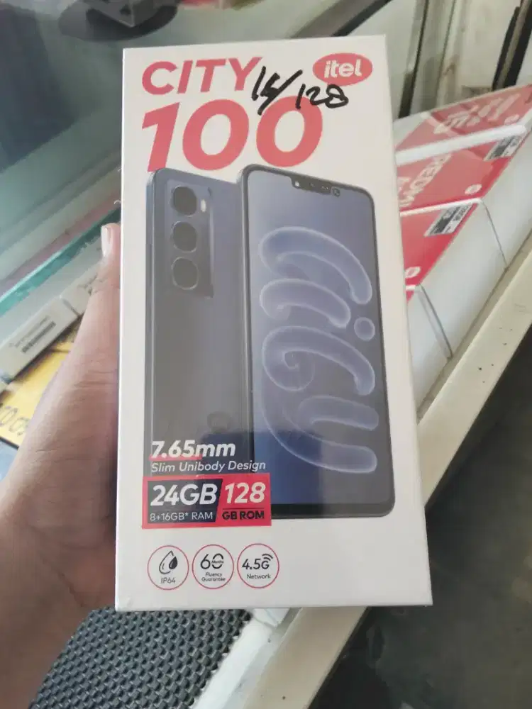 New itel city 100 6/128 garansi resmi 1th