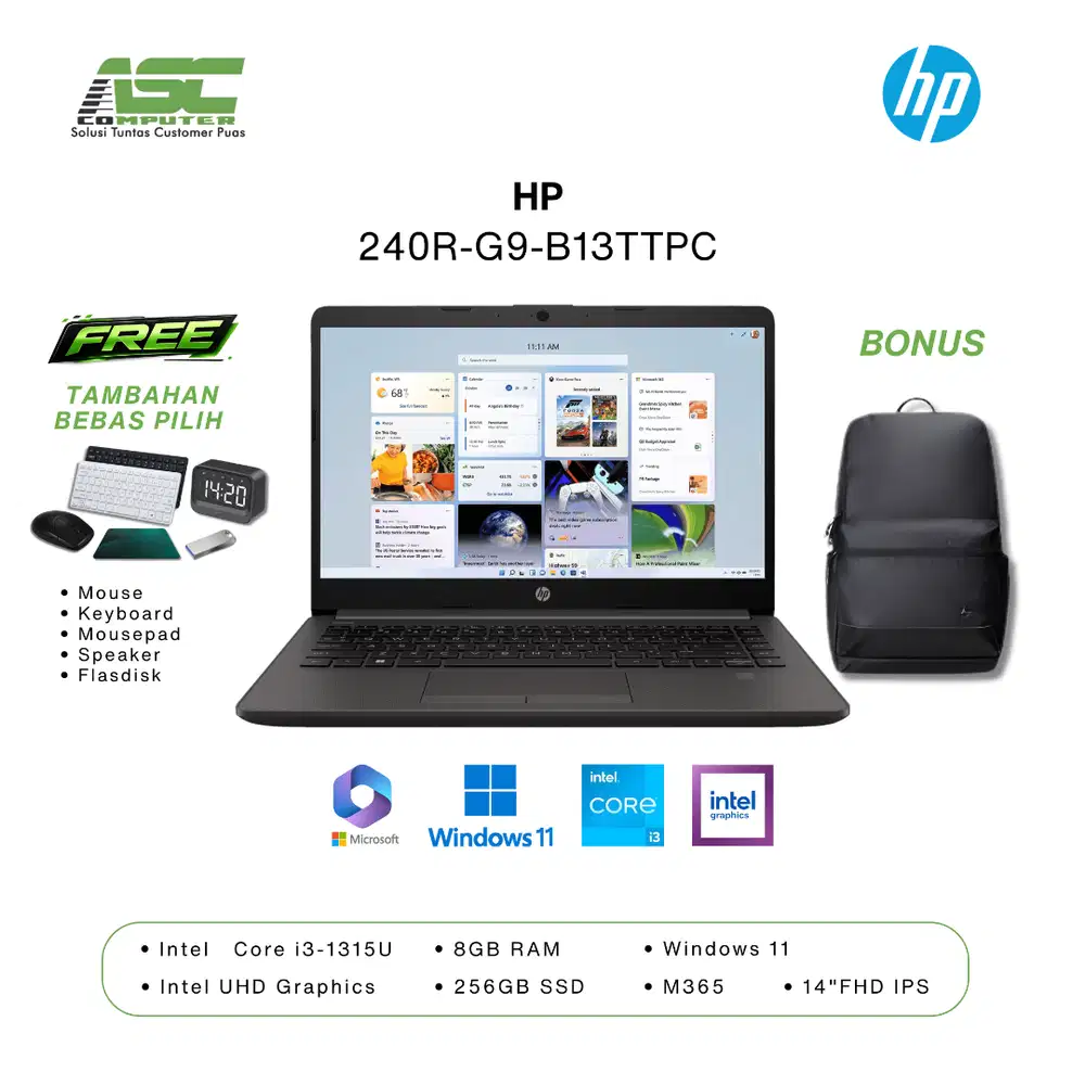 Laptop HP 240R-G9-B13TTPC