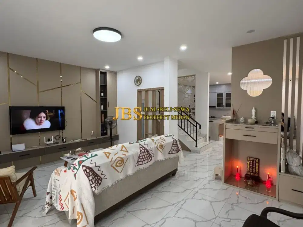 Dijual Rumah di Komplek Villa Rukun Mas Jalan Setia Baru - Adam Malik, Medan