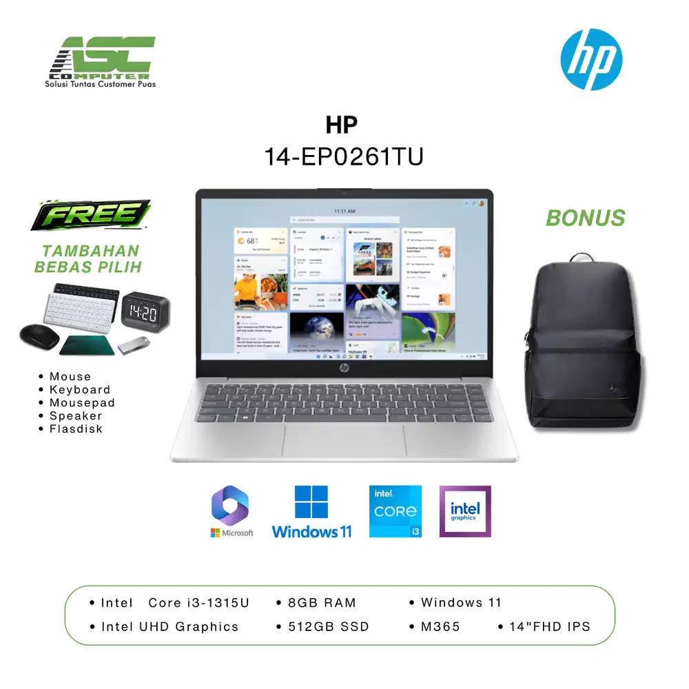 Laptop HP 14-EP0261TU