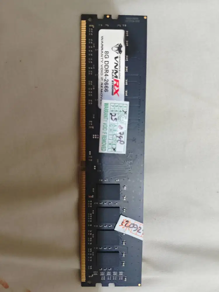 VENOMRX DDR4 16GB PC 2666MHZ LIFETIME WARRANTY