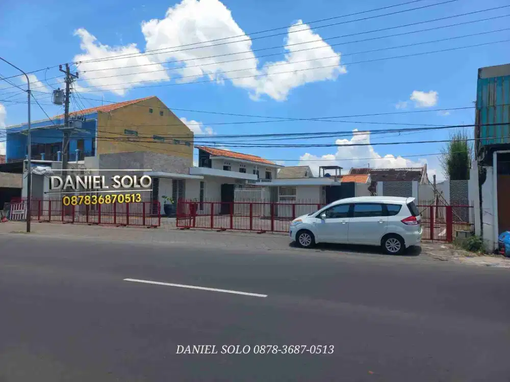 Dijual Ruang Usaha dan Tanah Jalan Raya Pajang Makamhaji Solo