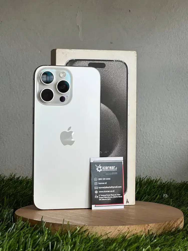 Apple iPhone 15 Pro Max - Ex Inter | Fullset | Garansi | Second Origin
