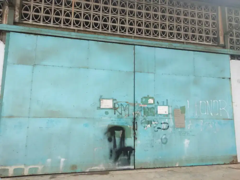 Disewakan gudang di muara baru, Jakarta utara Luas 1200 m2