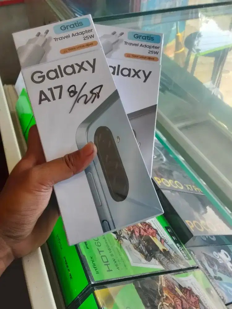 New Samsung A17 8/256 garansi resmi 1th