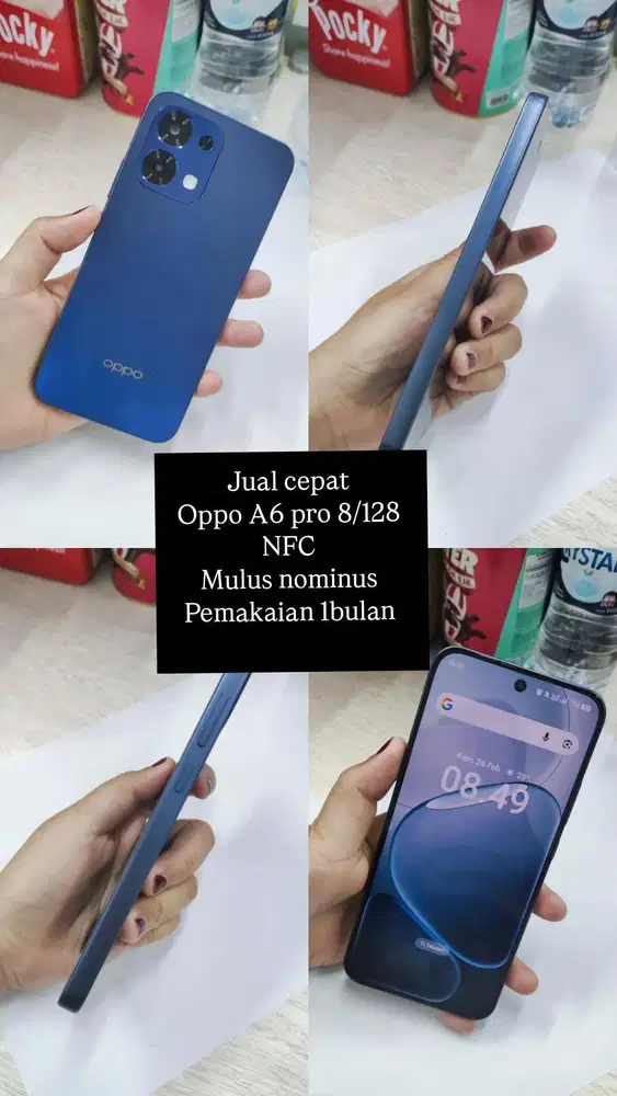 OPPO A6 PRO -- 8/128