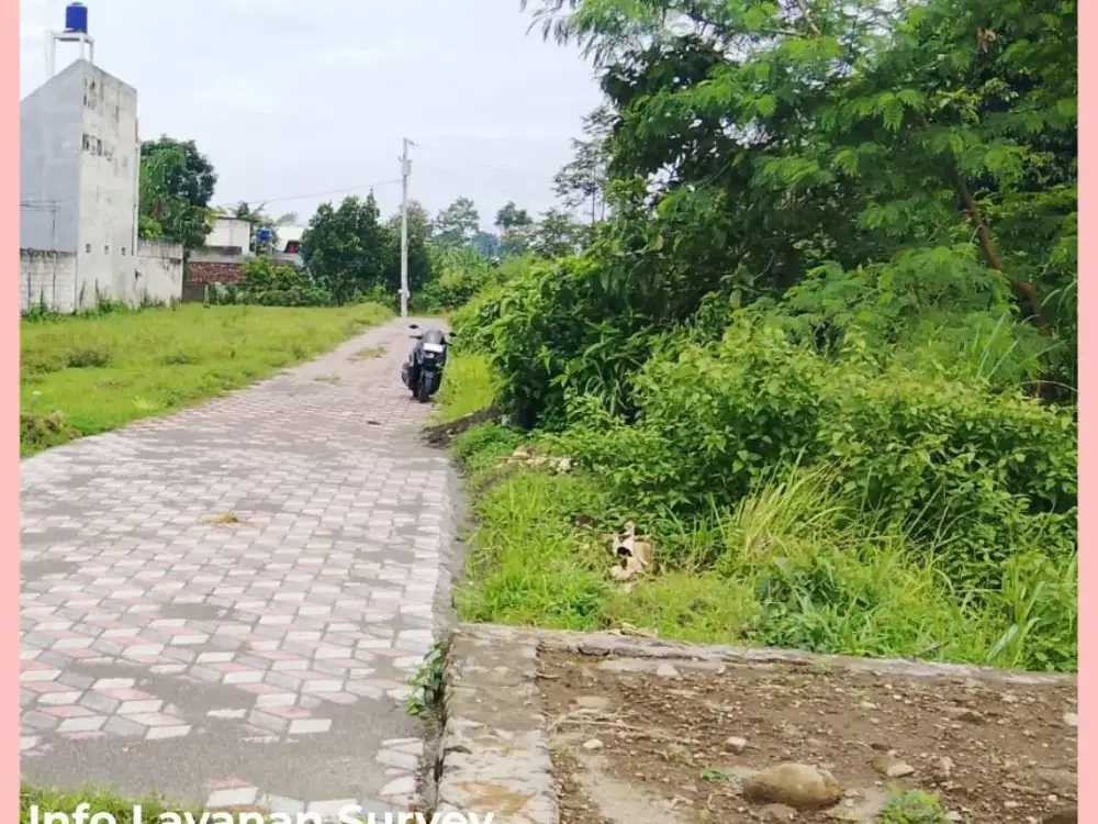 Tanah Jogja 700 Meter Jl Raya Tajem Maguwoharjo Siap Balik Nama