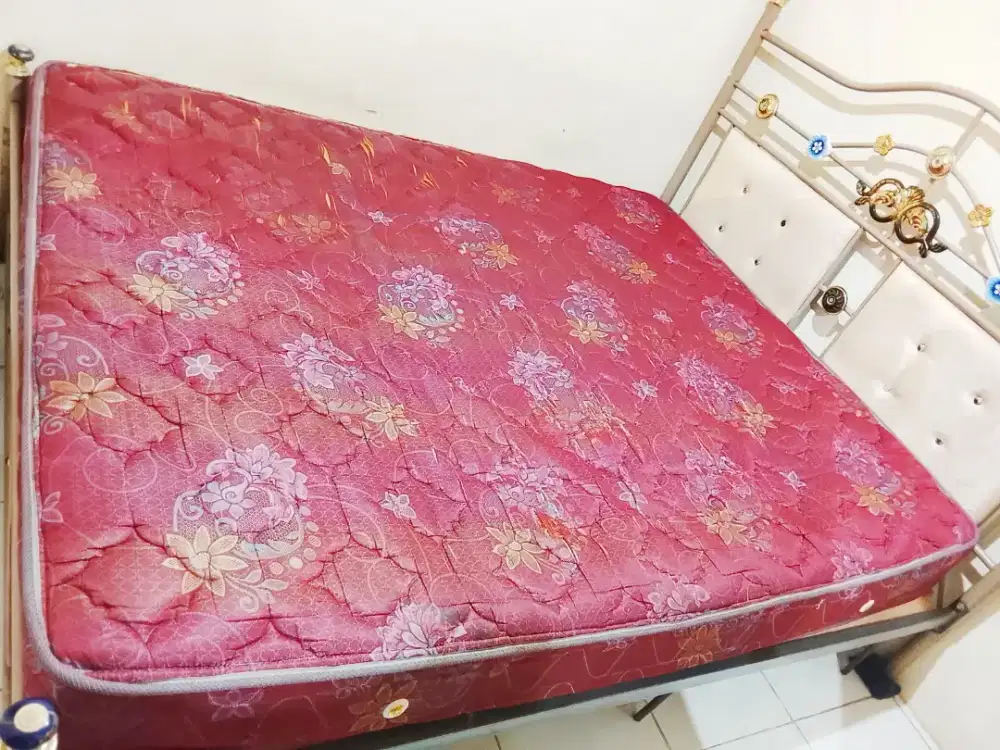 Springbed Bekas Murah 160 x 200 x 20 cm / Dipan Besi Murah