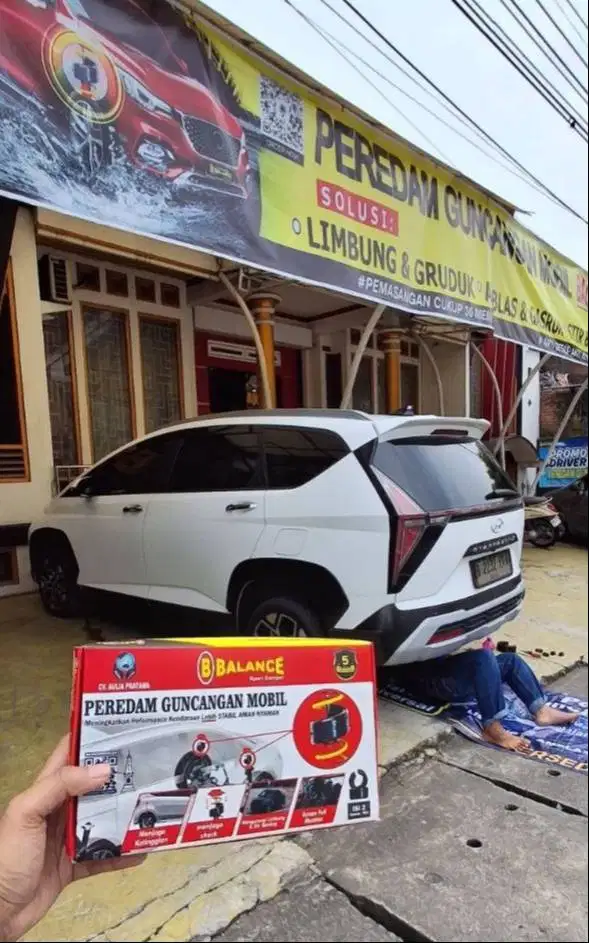 Shockbreaker AUTO EMPUK Minim GRUDUK dg BALANCE Peredam Shock MEDAN