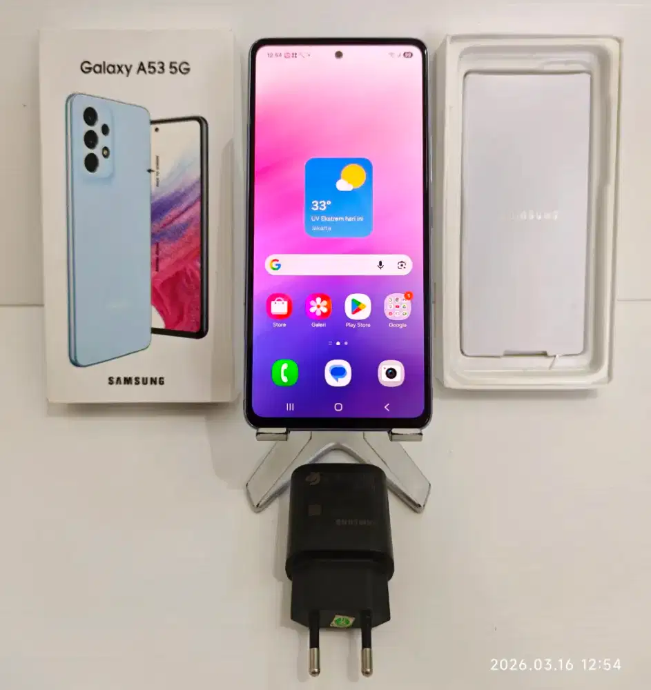 Samsung A53 5G 8/256 Gb Fullset Likenew 98% Ex Resmi bs TT/BT