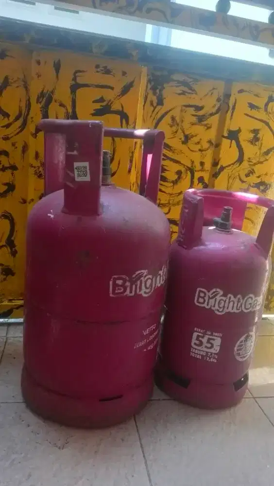 LPG bright 12 kg dan 5,5 kg