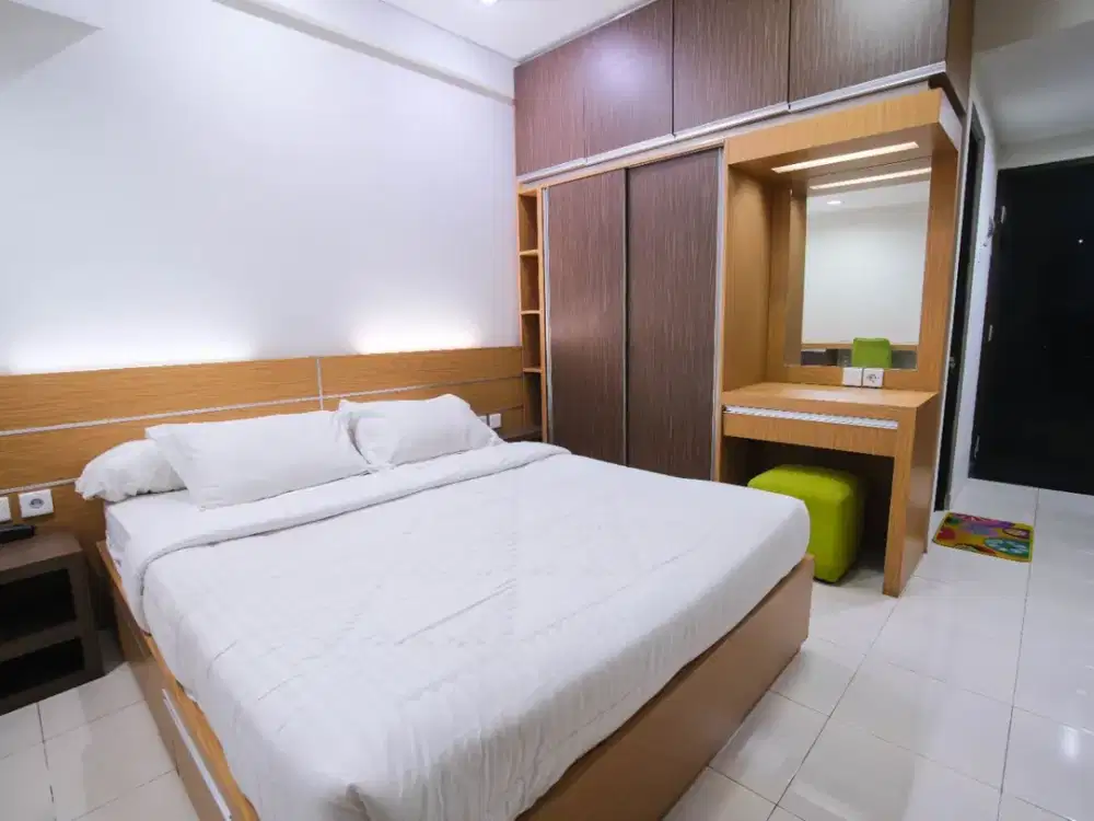 Best Price! Disewakan Apartemen Tamansari Sudirman Tipe Studio, Full Furnished, Lokasi Srategis – Sudirman, Semanggi, Senayan, SCBD, WTC dan Benhil