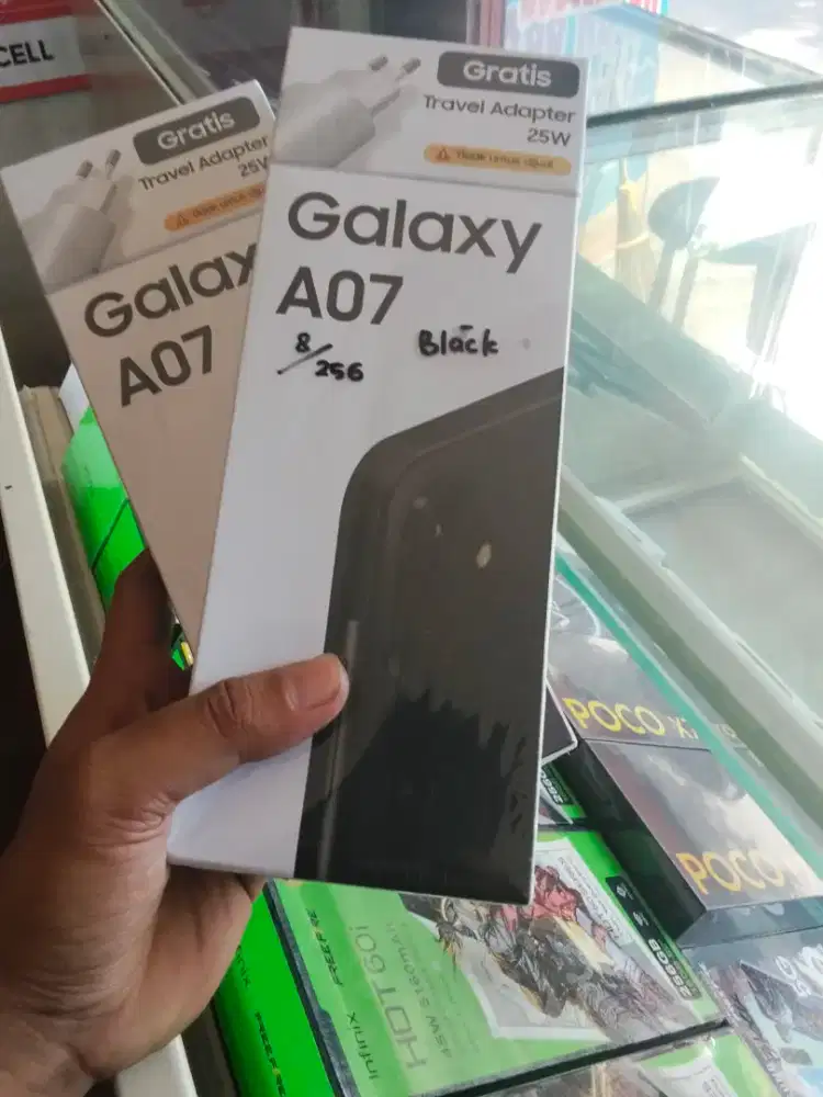 New Samsung a07 8/256 garansi resmi 1th