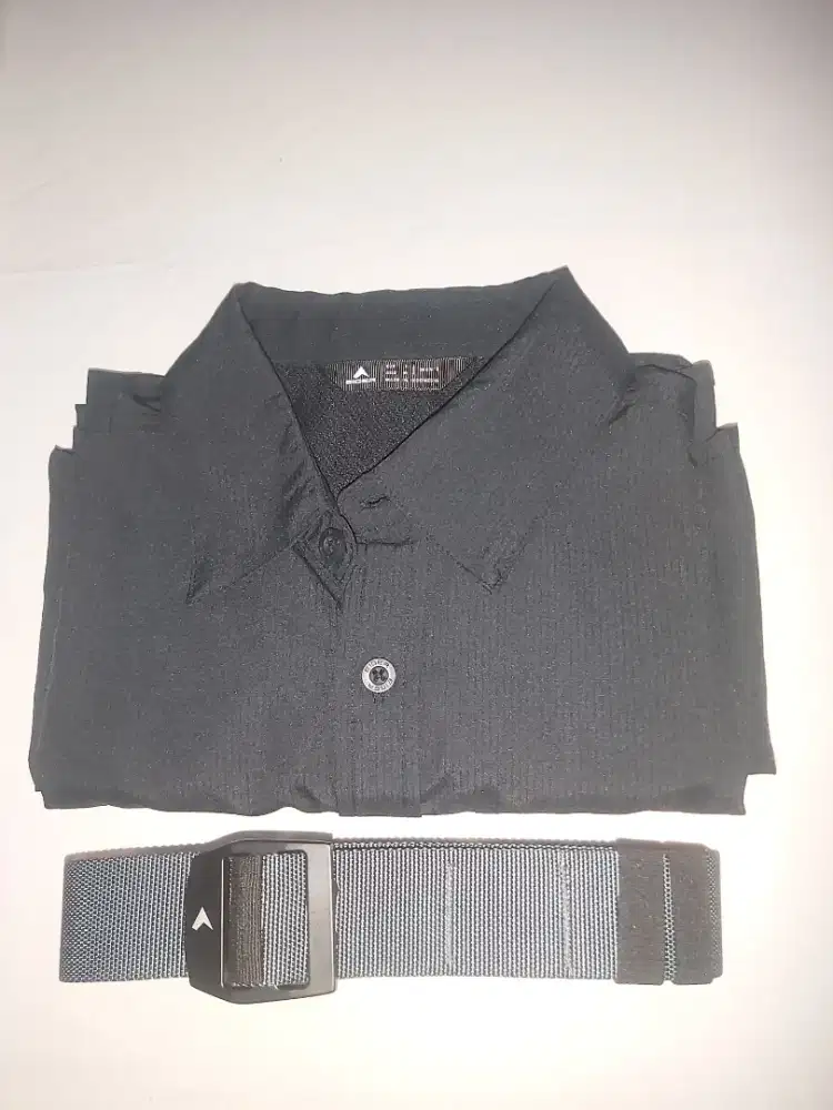 Kemeja & ikat pinggang Eiger original