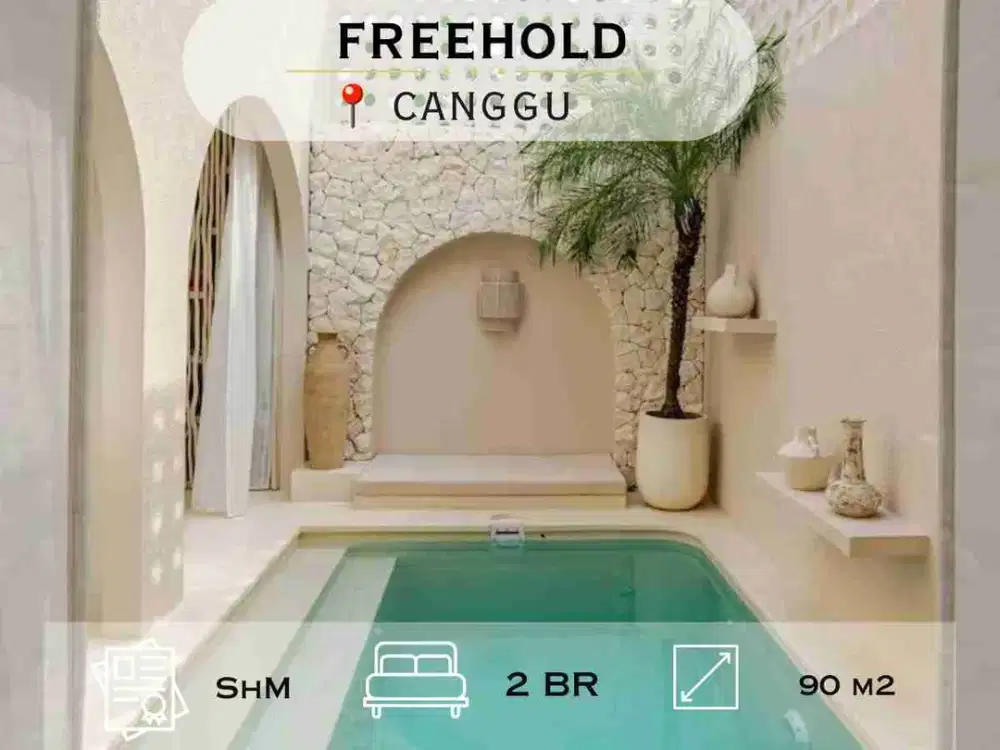 Modern Mediterrania 2 Bedroons Villa at Berawa Canggu