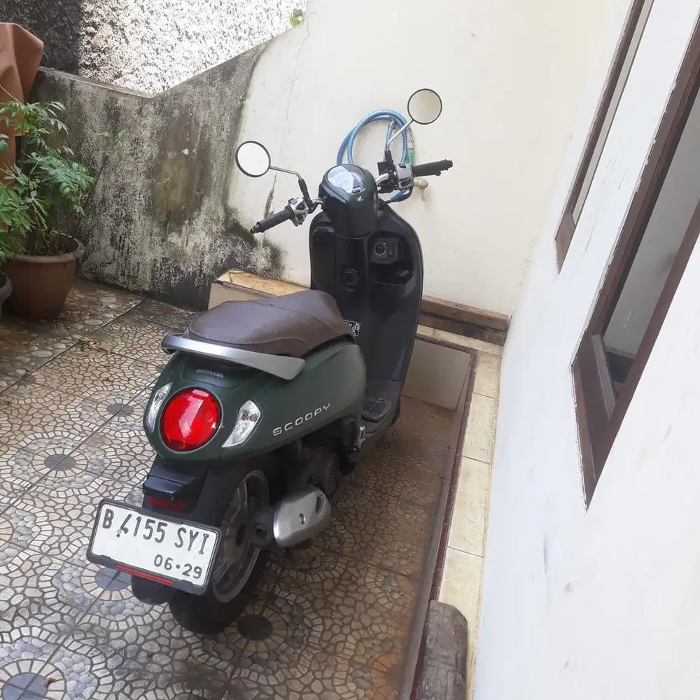 Scoopy keyless 2024 km rendah 3,7rb