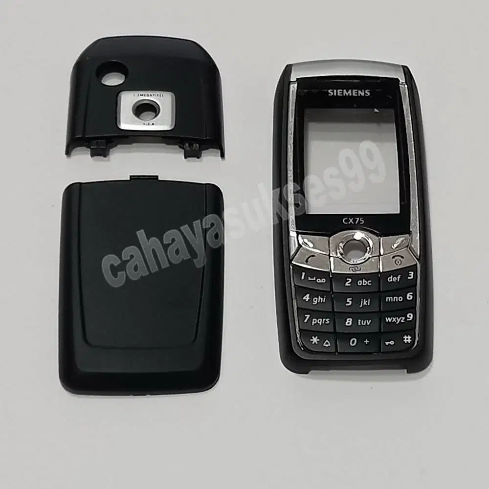 Casing Siemens CX75 Black Case Cover Aksesoris Housing Handphone Jadul