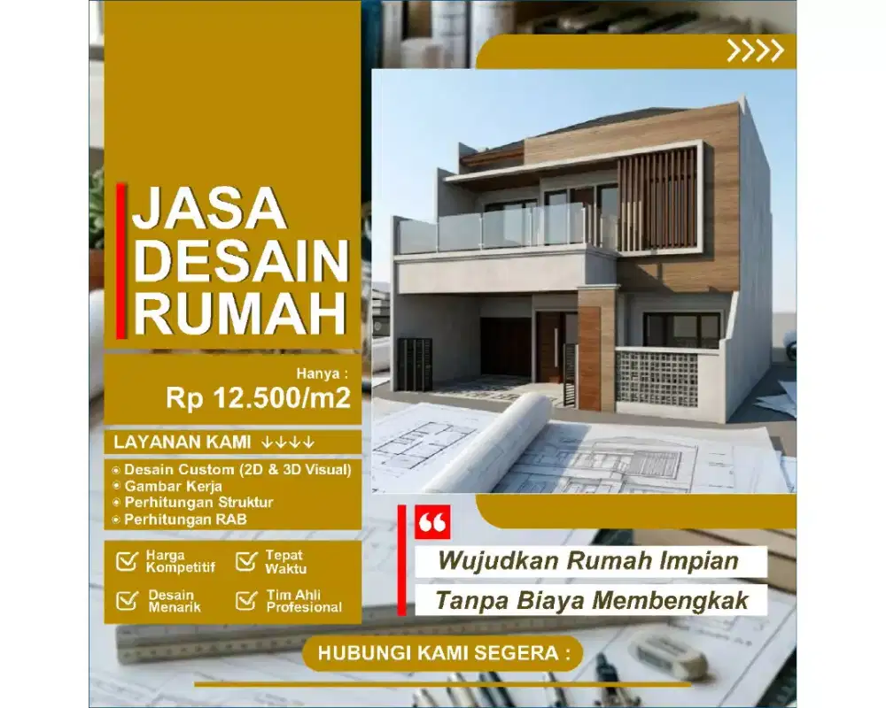 Jasa Desain Rumah Online 12.5