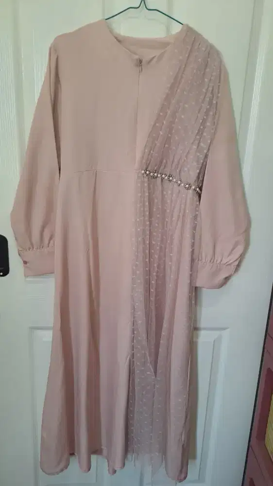 Dress Wanita Soft Pink