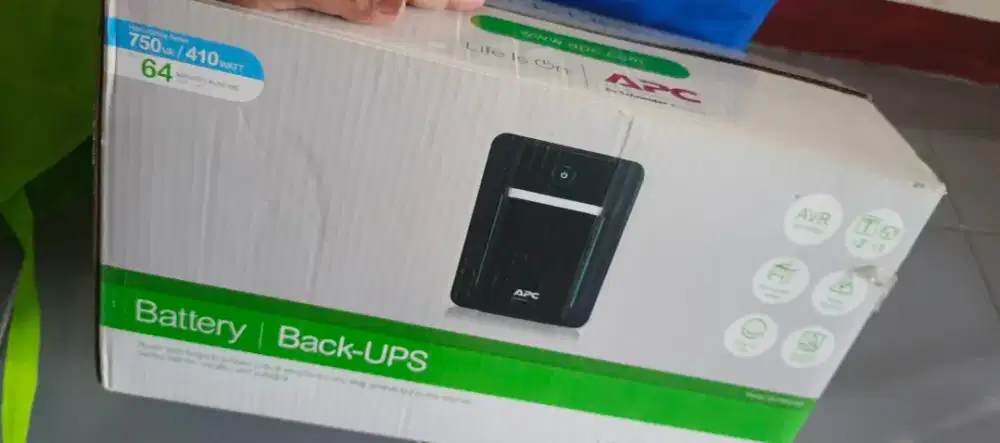 APC Battery Back-UPS 750v / 410 wtt