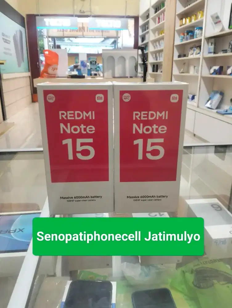 Redmi Note 15 Ram 8+8/256 GB Garansi Resmi Promo!!!