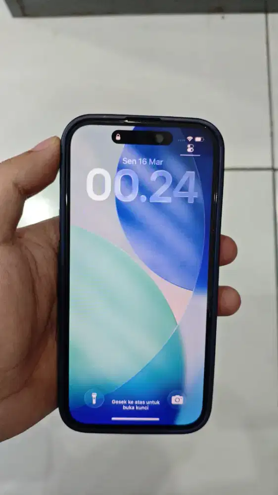 SECOND IPHONE 15 256 BLACK 256GB RESMI.NEGO TIPIS