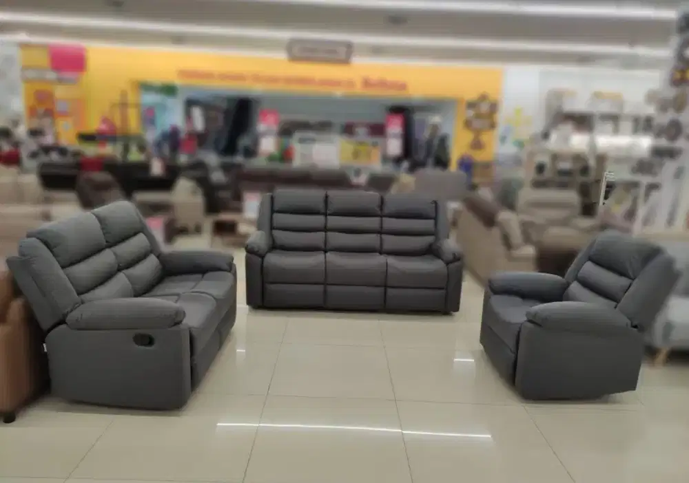 Sofa Set Reclaining Murah