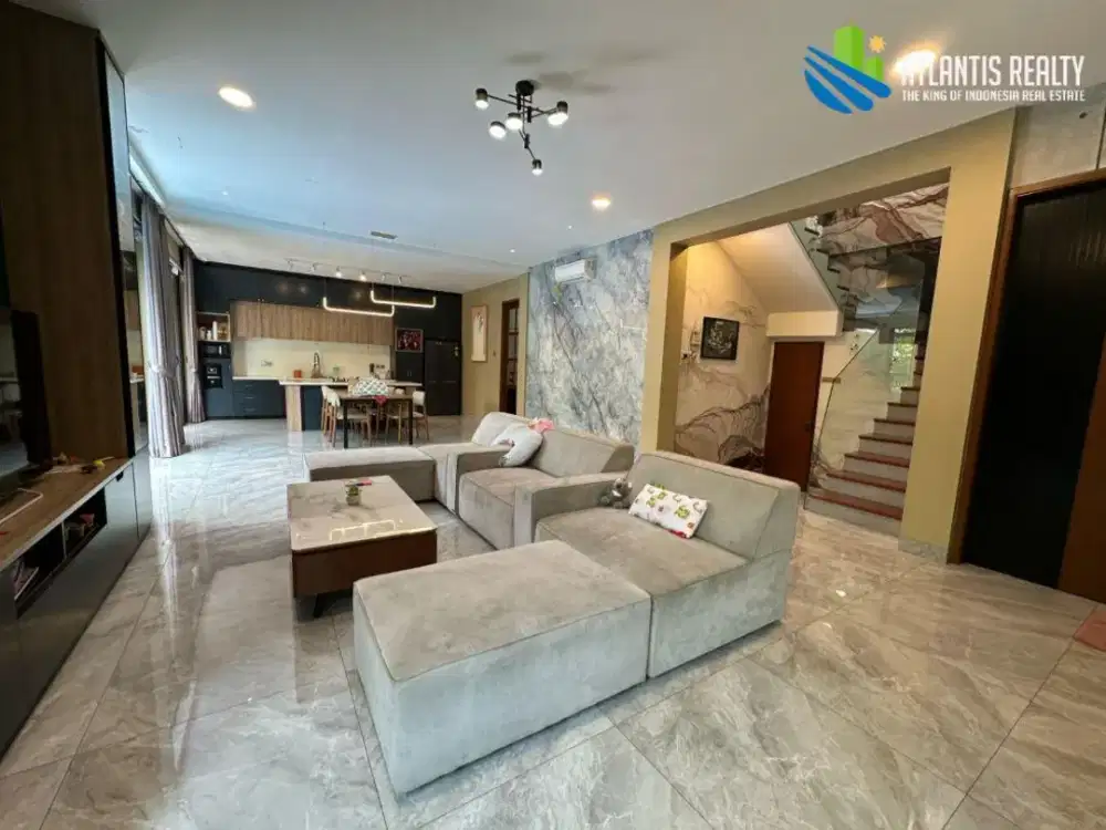 Dijual Rumah Mewah Hook Depan Taman di Banjar Wijaya Tangerang