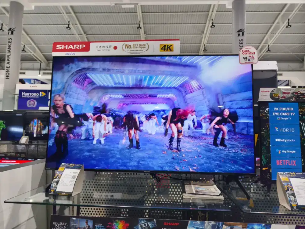 SMART TV SHARP TERBARU 2026 CICILAN BISA