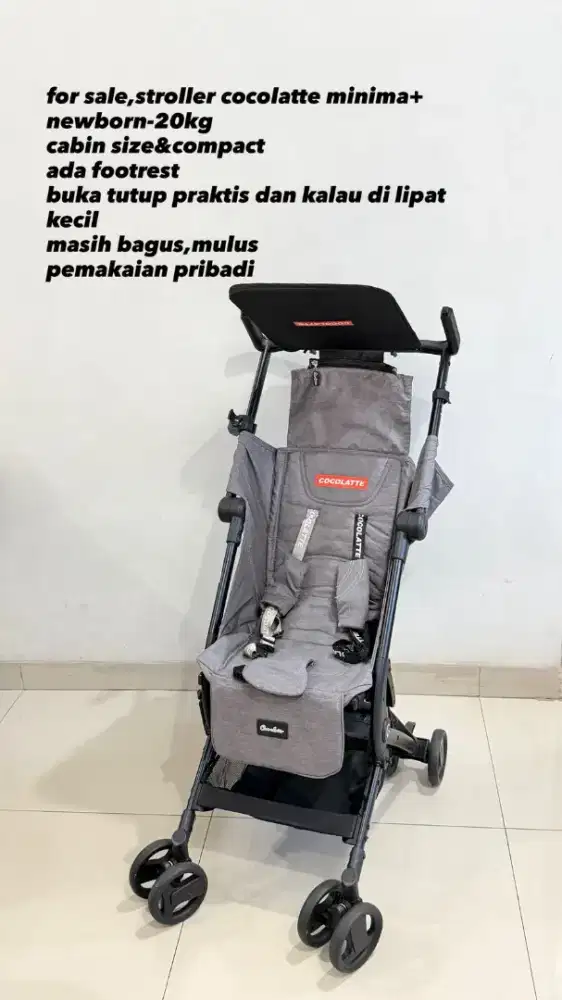 Stroller cocolate Minima+