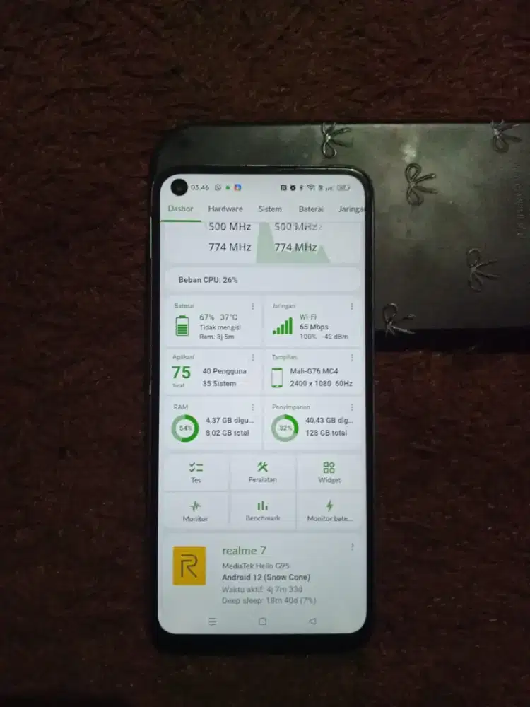 Realme 7 NFC , Ram 8/128gb