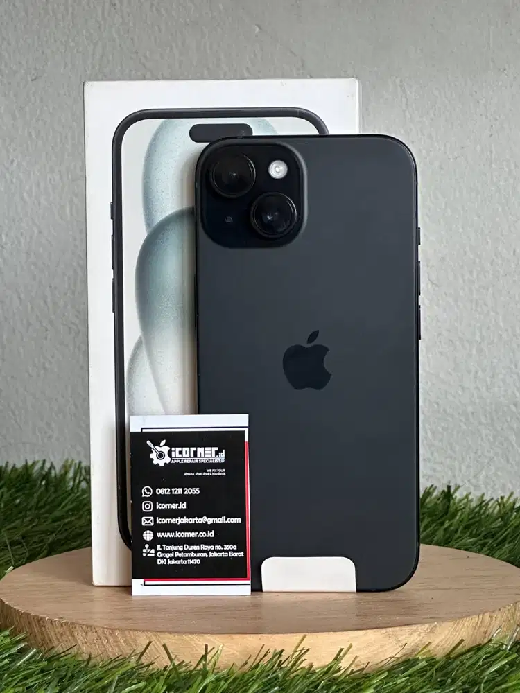 Apple iPhone 15 - Ex iBox | Garansi | All Operator | Second Original
