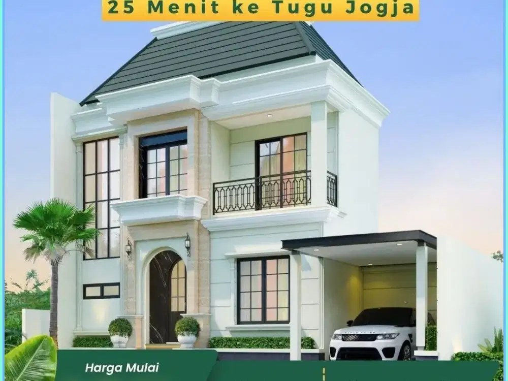 HUNIAN 2 LANTAI SLEMAN DENGAN KOLAM PRIBADI DI JL GODEAN DEKAT RINGROAD