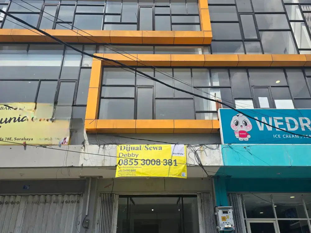 Dijual dan Disewakan Ruko Raya Dharmahusada Surabaya Timur