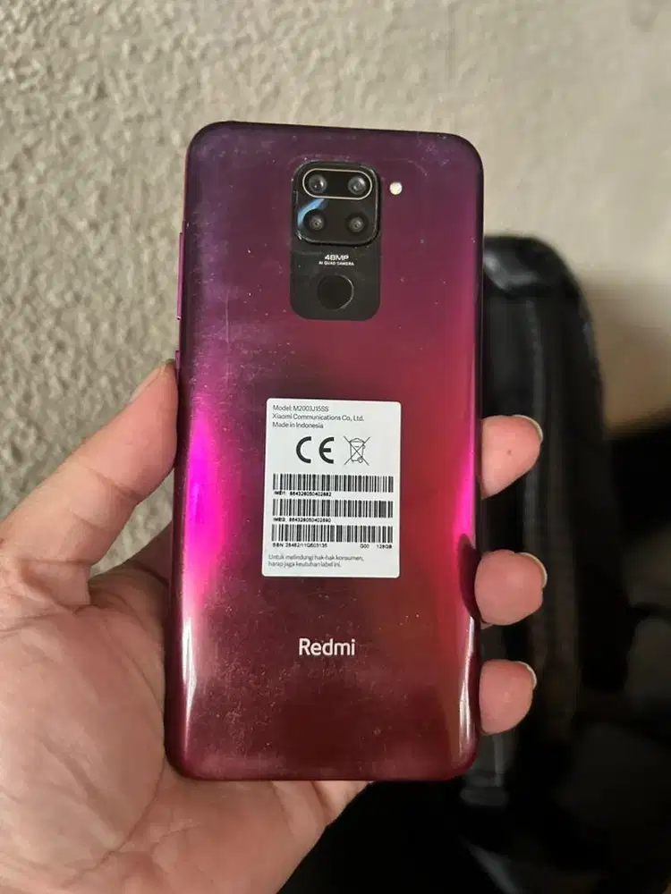 Redmi note 9 6/128gb merah